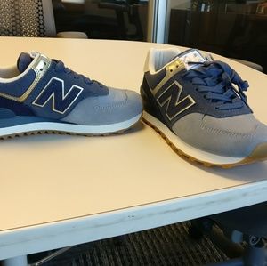 new balance wl574 metallic new balance wl574 metallic